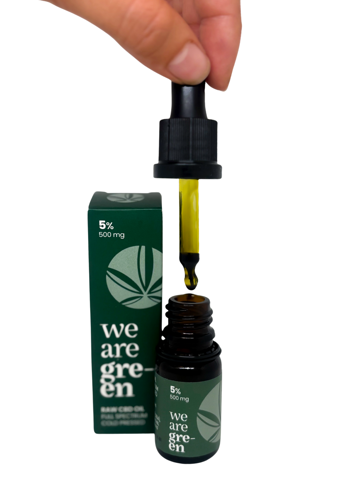 5% CBD-olie RAW 10 ml