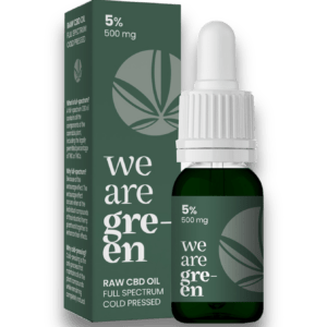 5% CBD-olie RAW 10 ml