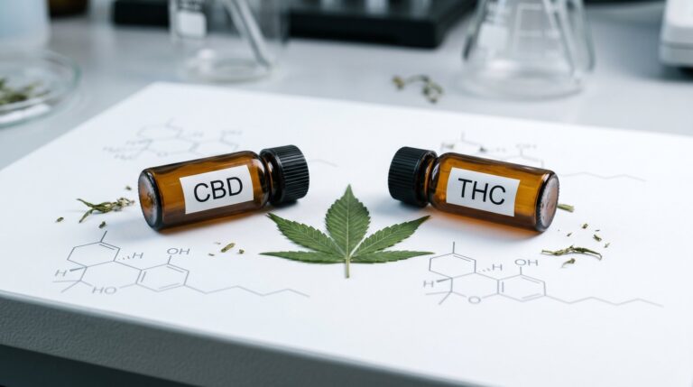 Forskel på CBD og THC — En Faktabaseret Forklaring
