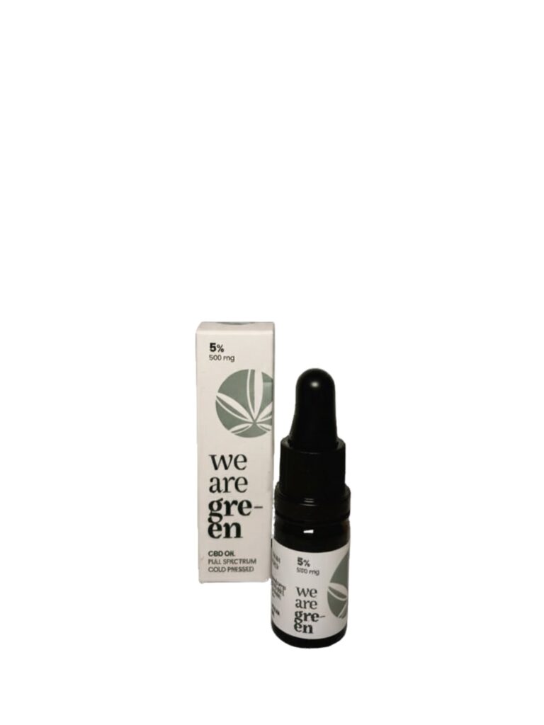 CBD Olie 5% We Are Green (500 mg)