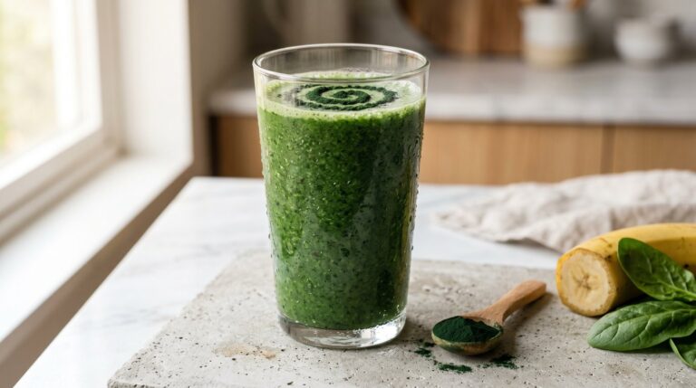 Spirulina smoothie: 3 opskrifter + hvad der sker i kroppen om morgenen