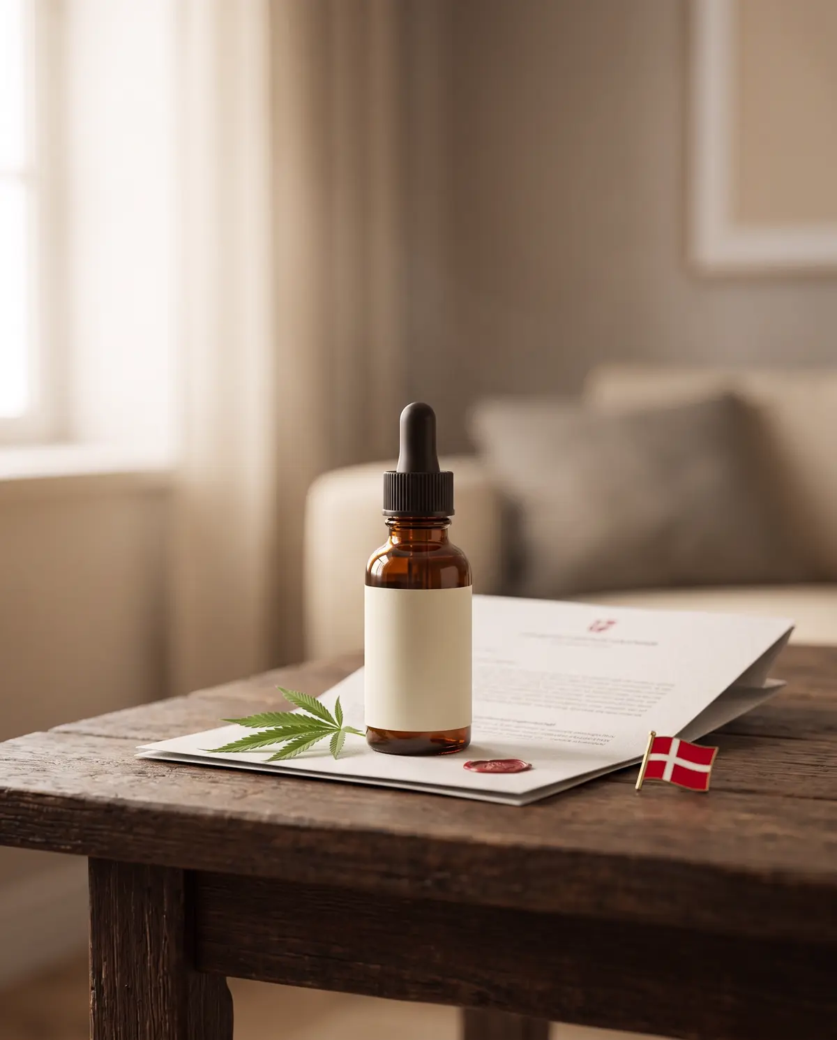CBD olie artikel illustration
