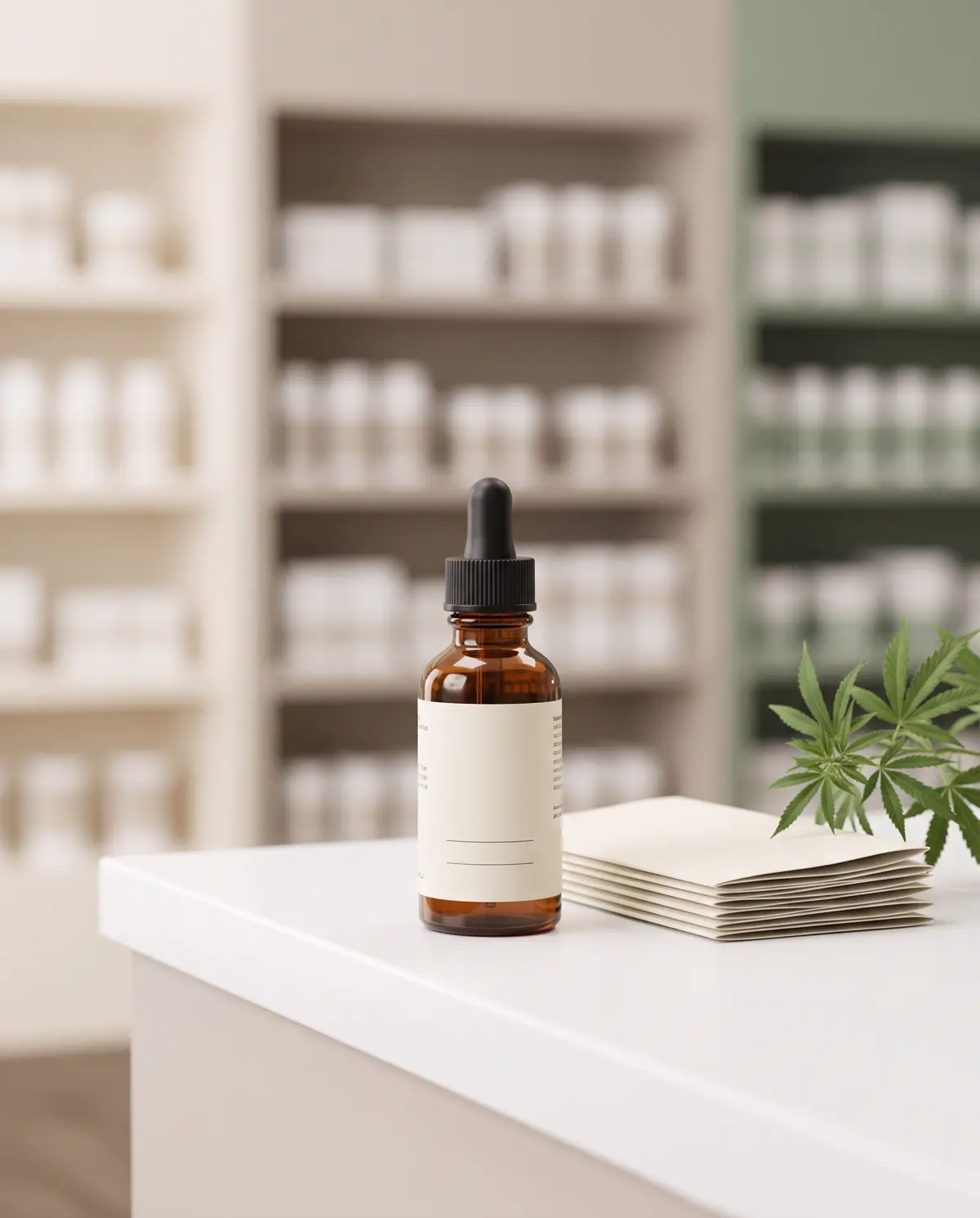 CBD olie artikel illustration
