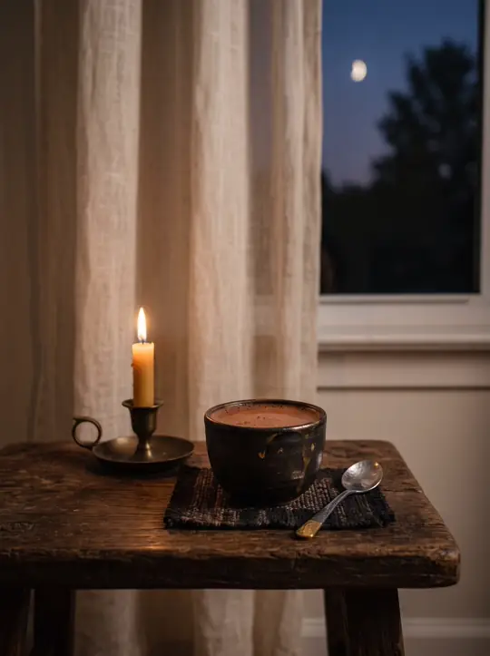 Aftenro kakao ritualkort