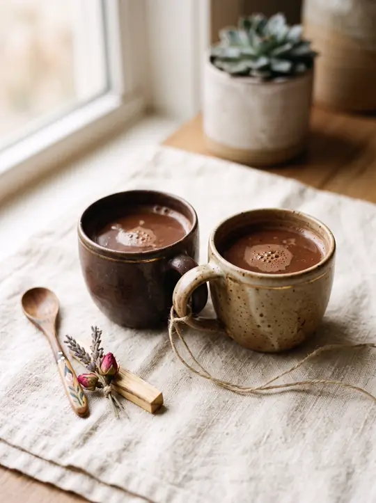 Forbindelse kakao ritualkort