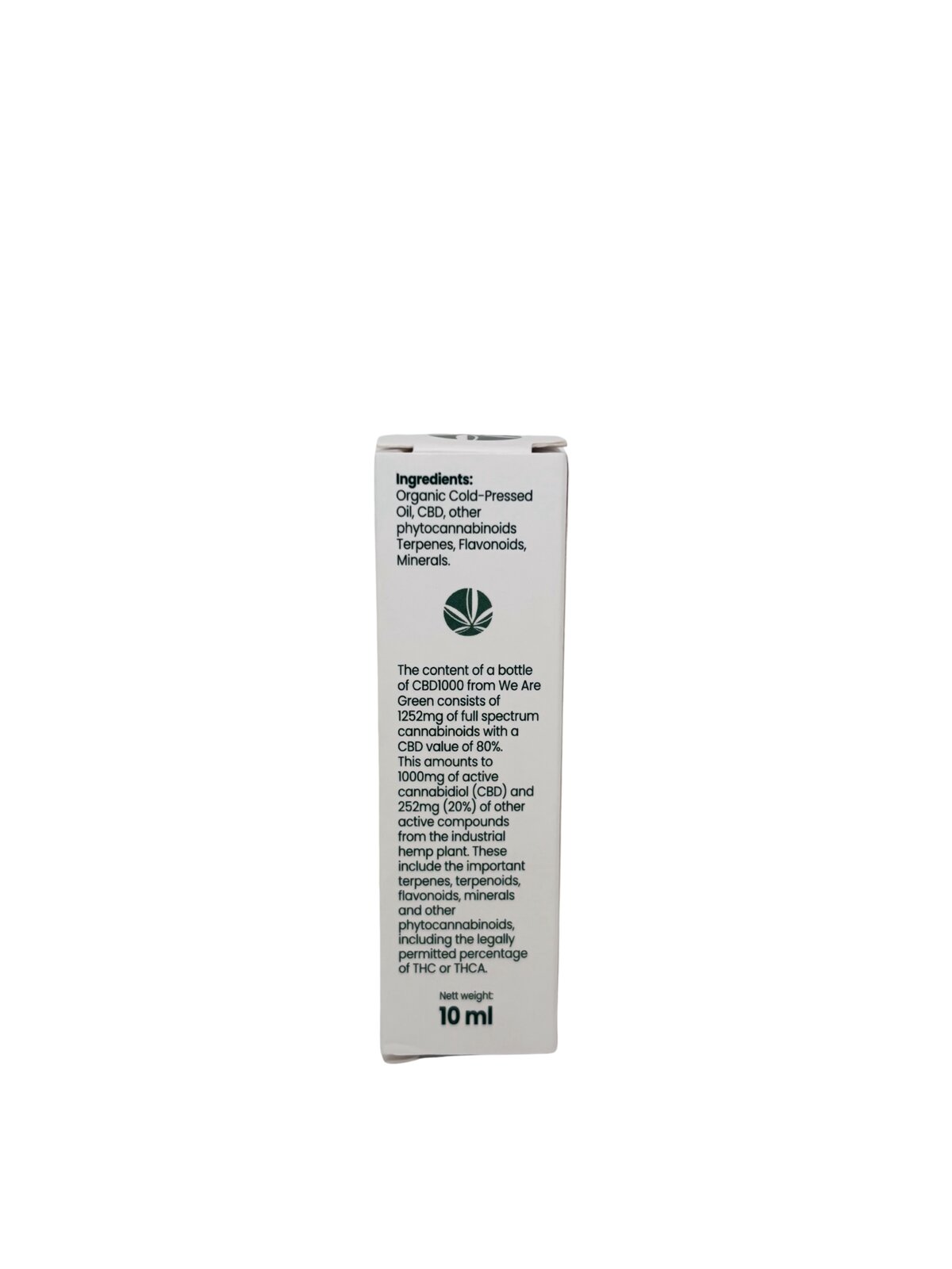 10% CBD-olie 10 ml - Billede 5
