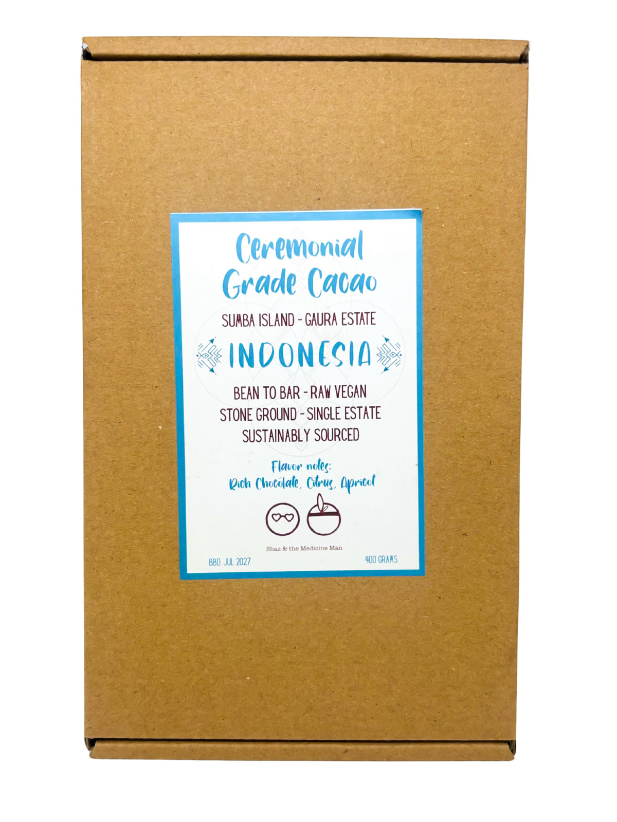 Ceremoniel Kakao Bundle — Honduras + Indonesien (2 x 200g) - Billede 5